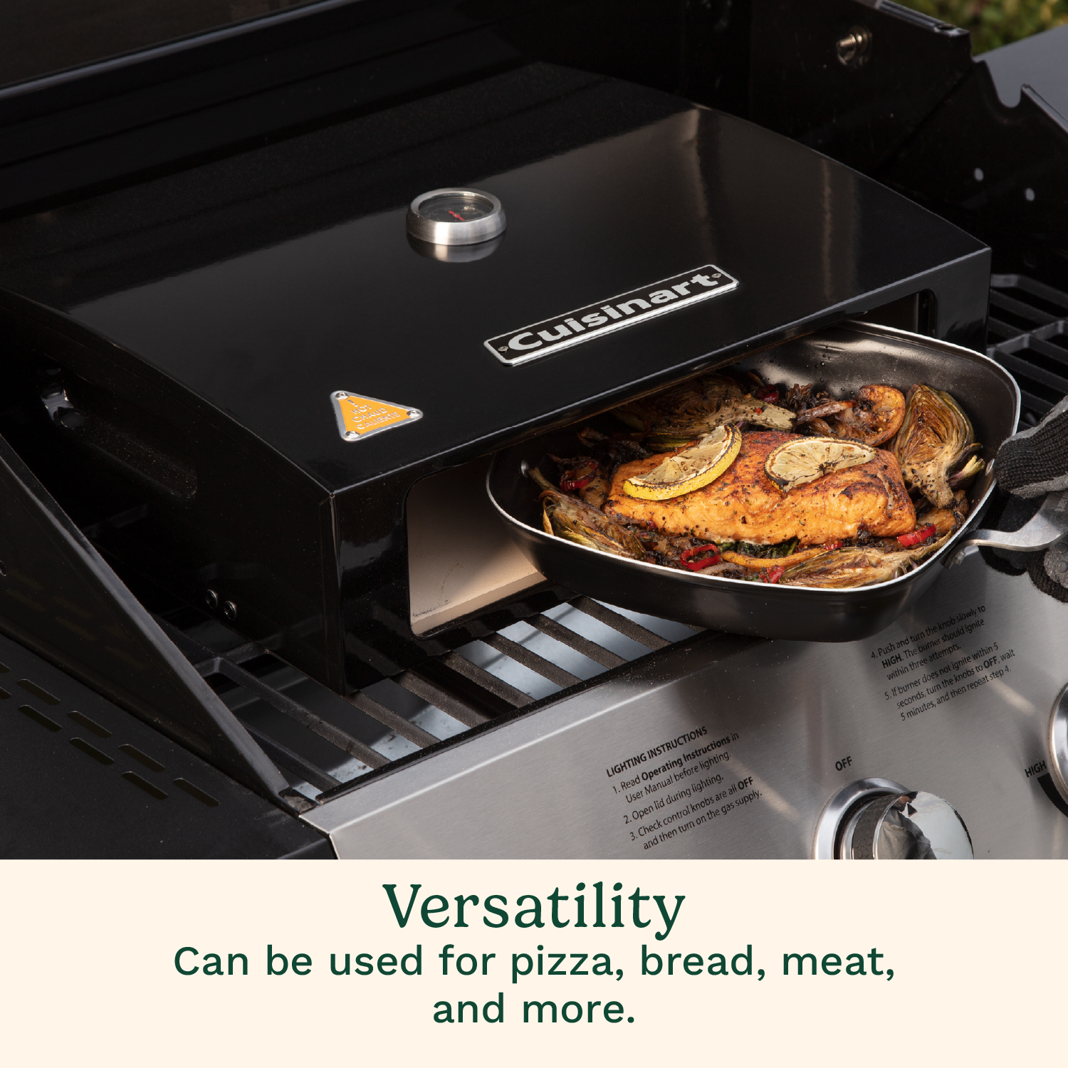CPO-700 Grill Top Pizza Oven